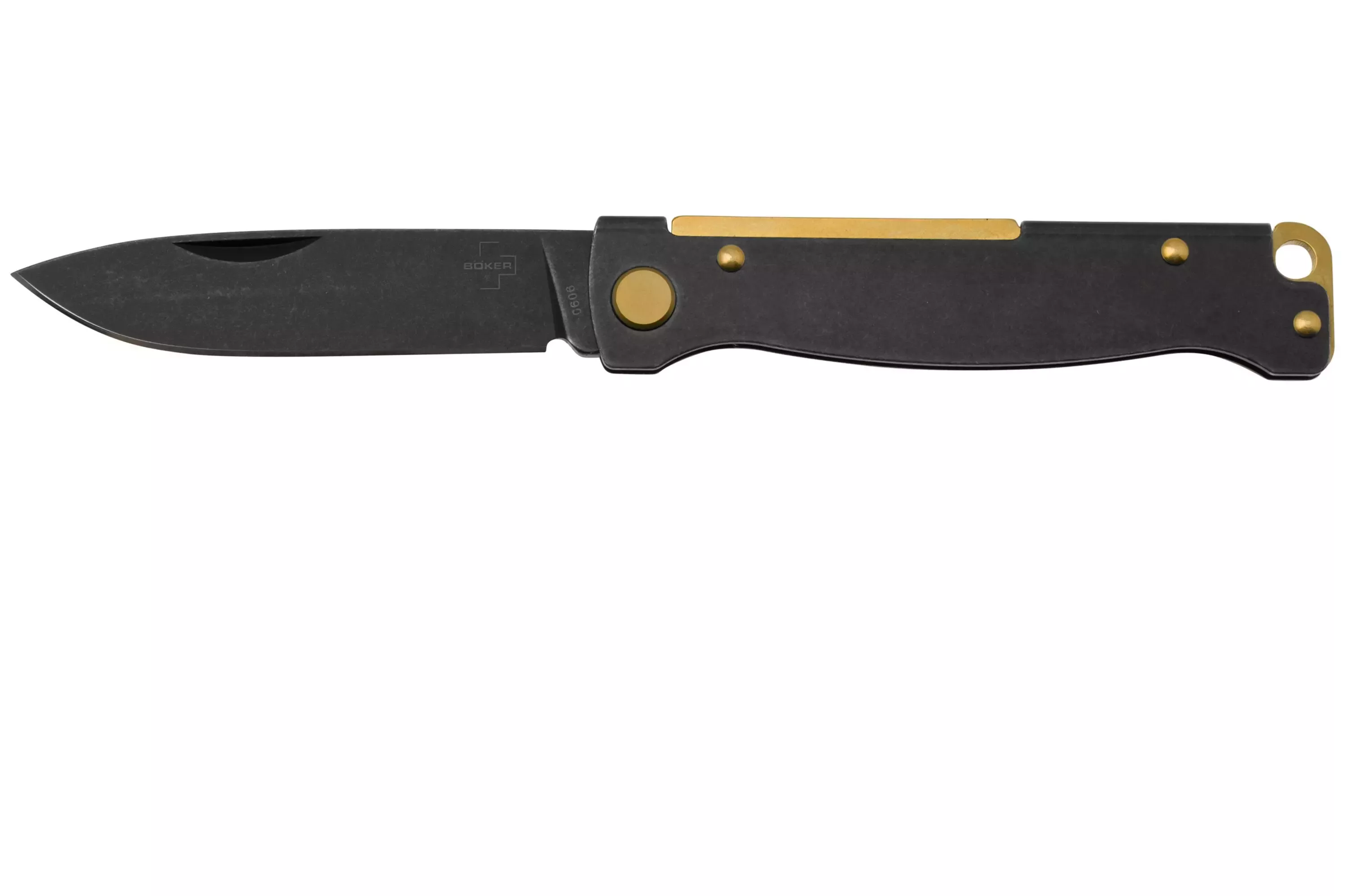 Boker Plus Atlas Blackwashed Brass 01BO859 – Nóż EDC 7,3 cm