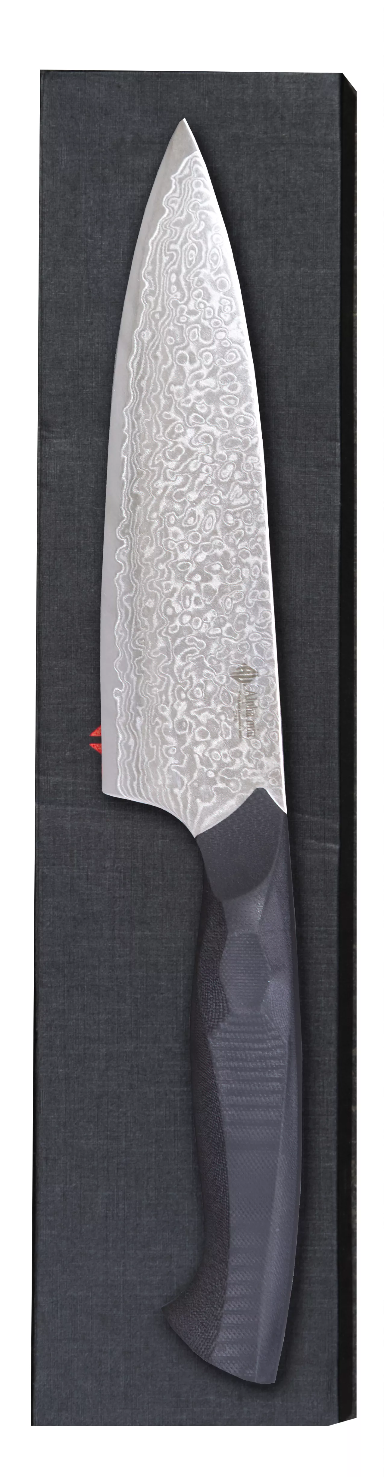 Dan Woo Nóż Szefa Kuchni ze stali damasceńskiej 17cm