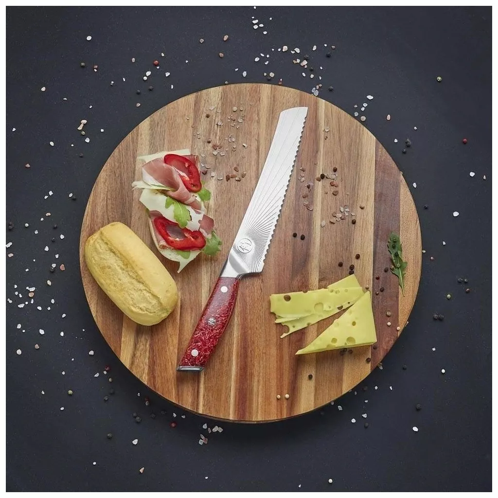 Dellinger Northern Sun Nóż do pieczywa, ostrze 20.5 cm, stal Sandvik