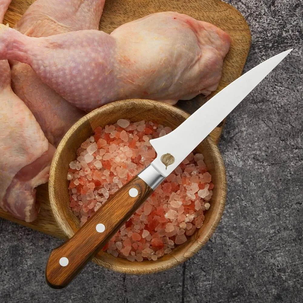 Dellinger Essence Nóż Kostěj Honesuki do Wykrawania Mięsa, 12 cm