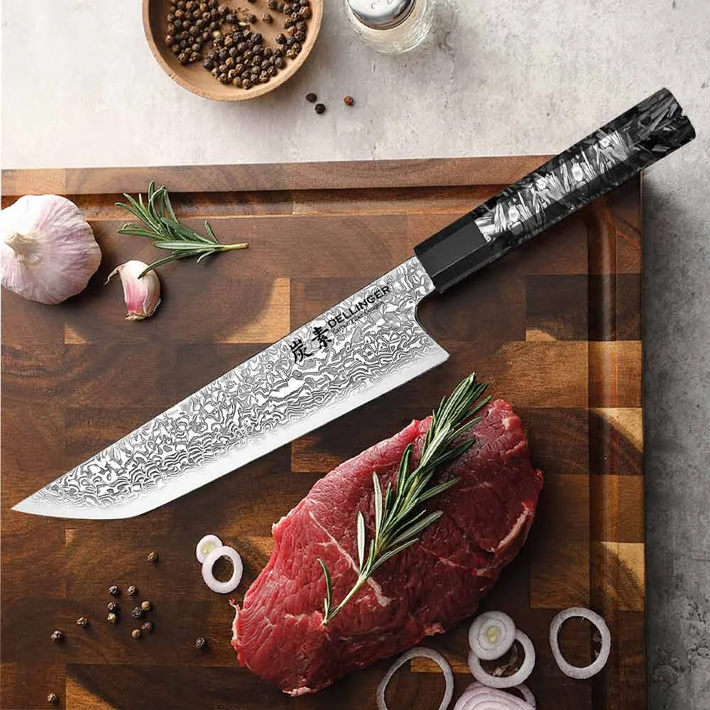 Dellinger Carbon Fiber Octagon Nóż Sakimaru 21 cm