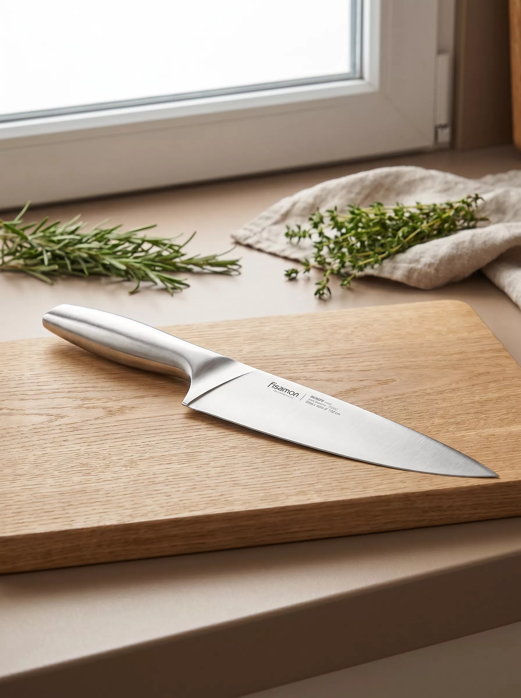 Fissman Bergen Nóż Szefa Kuchni 20 cm Stal Nierdzewna