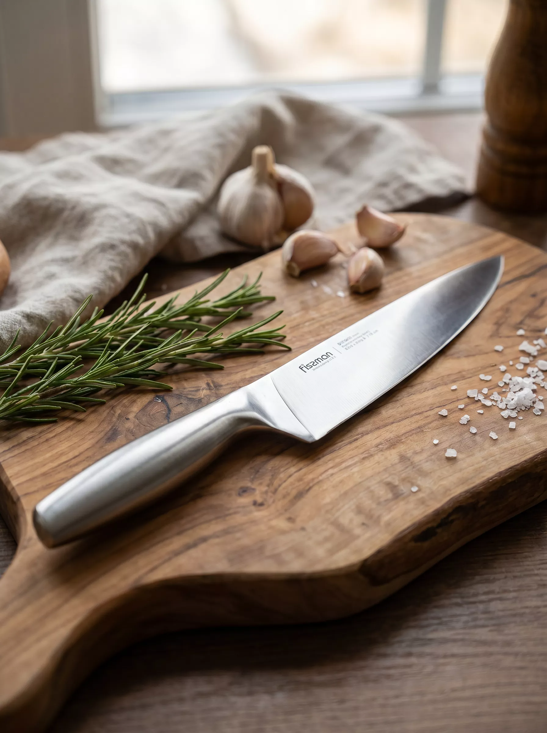 Fissman Bergen Nóż Szefa Kuchni 20 cm Stal Nierdzewna