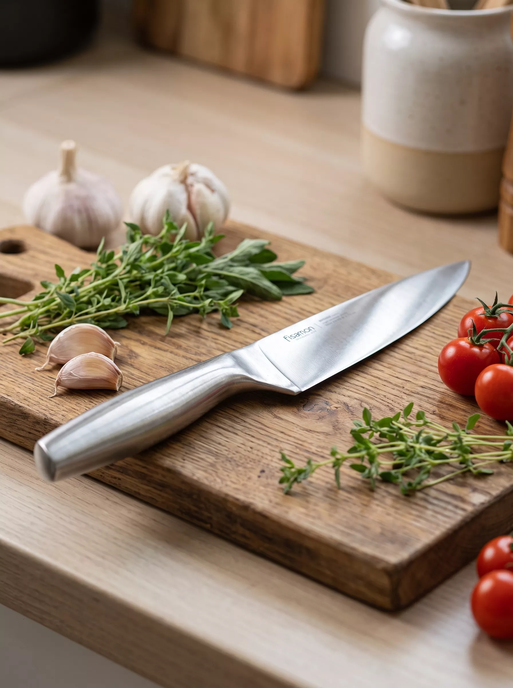 Fissman Bergen Nóż Szefa Kuchni 20 cm Stal Nierdzewna