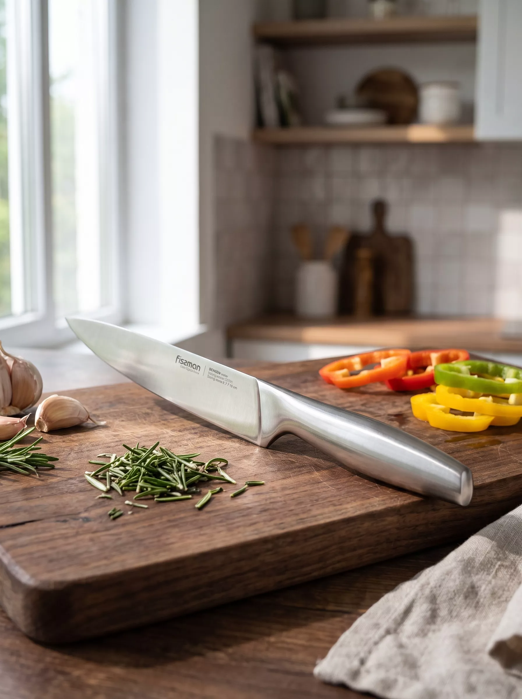 Fissman Bergen nóż kuchenny uniwersalny 16 cm stal 3Cr13