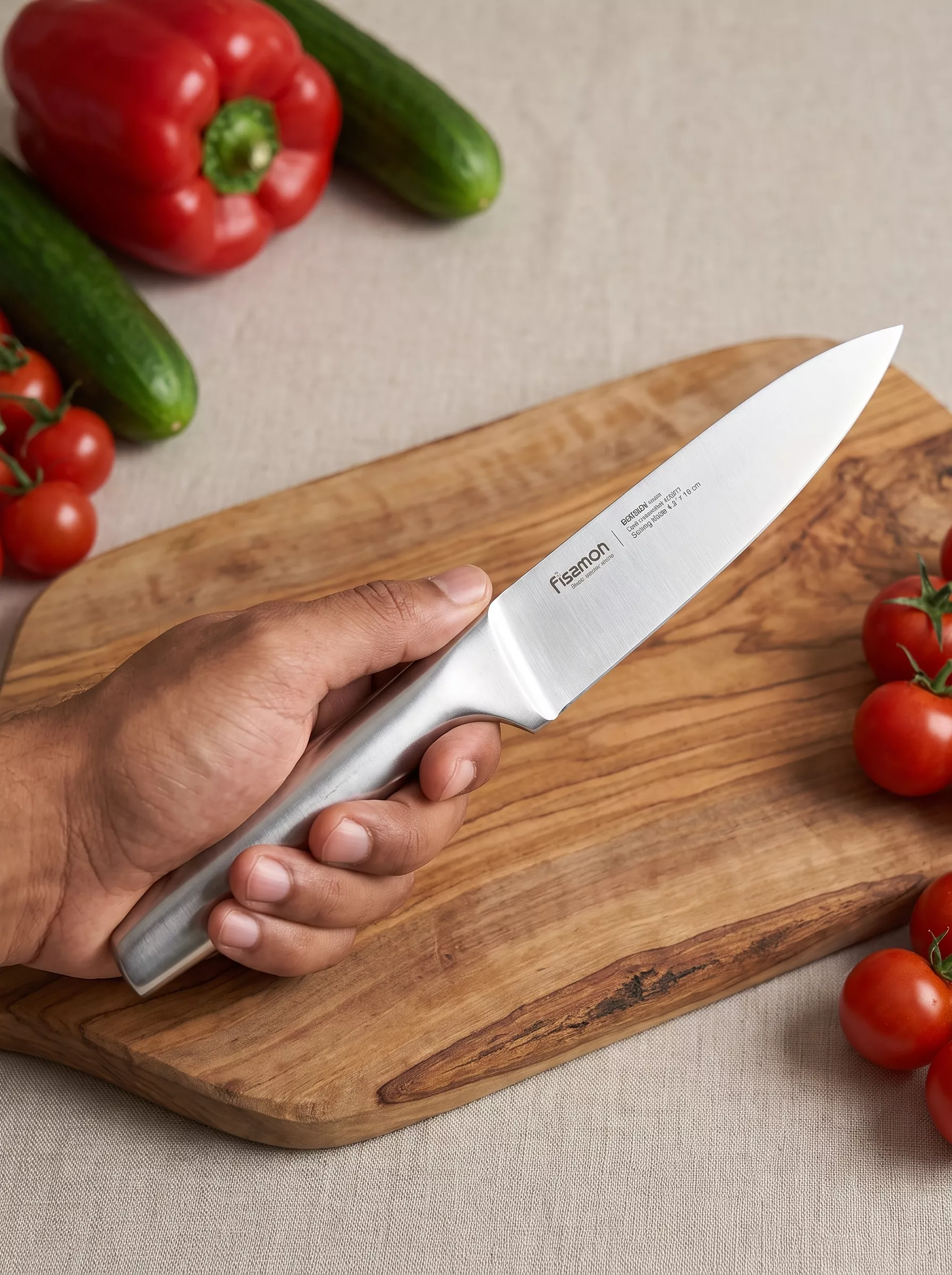 Fissman Bergen nóż kuchenny uniwersalny 16 cm stal 3Cr13