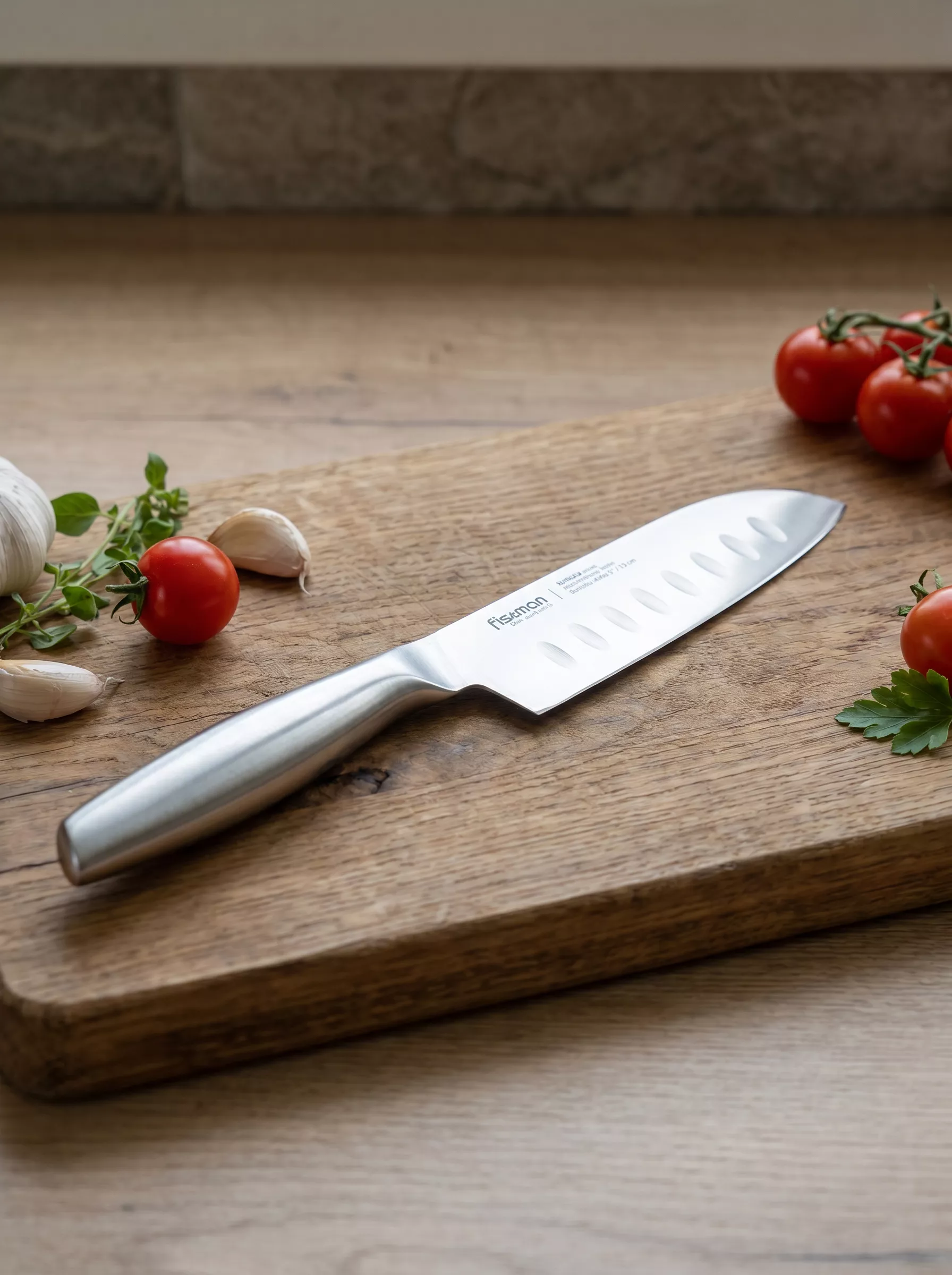 Fissman Bergen nóż kuchenny małe santoku 13 cm