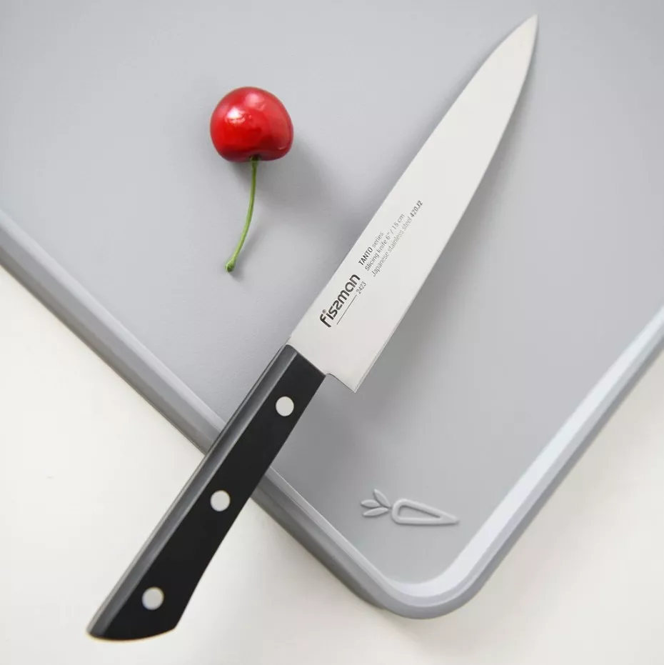 Fisman Nóż do plastrowania TANTO, stal 3Cr13, ostrze 16 cm