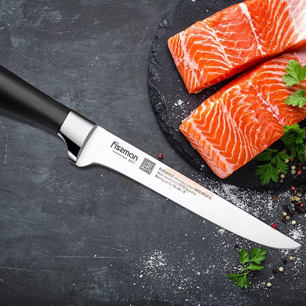 Fissman Elegance Nóż do trybowania i filetowania 15 cm