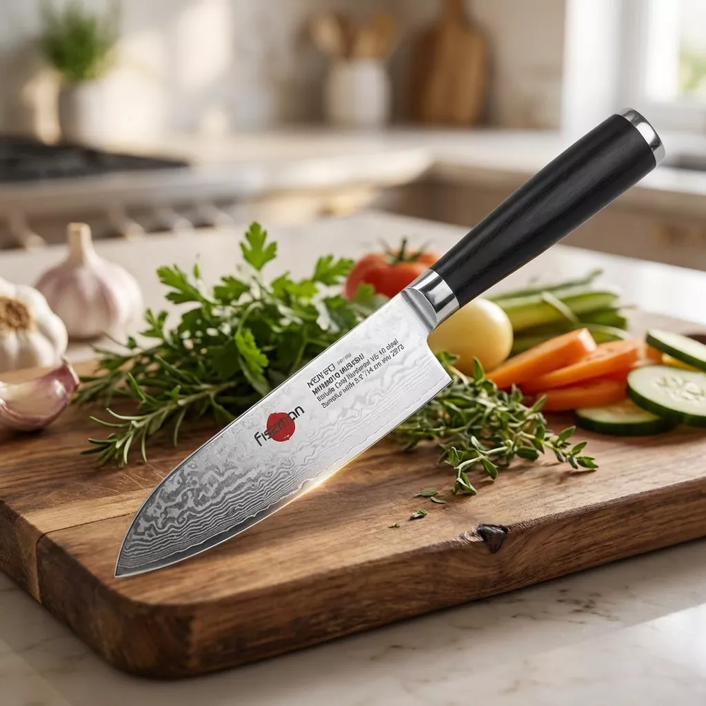 Fissman Kensei Musashi nóż kuchenny małe santoku