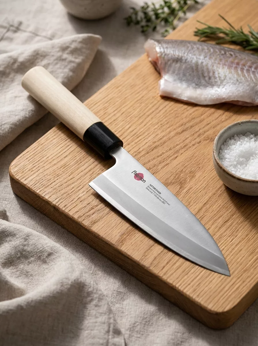 Fissman Kensei Hanzo Nóż Kuchenny Deba 18 cm AUS-8