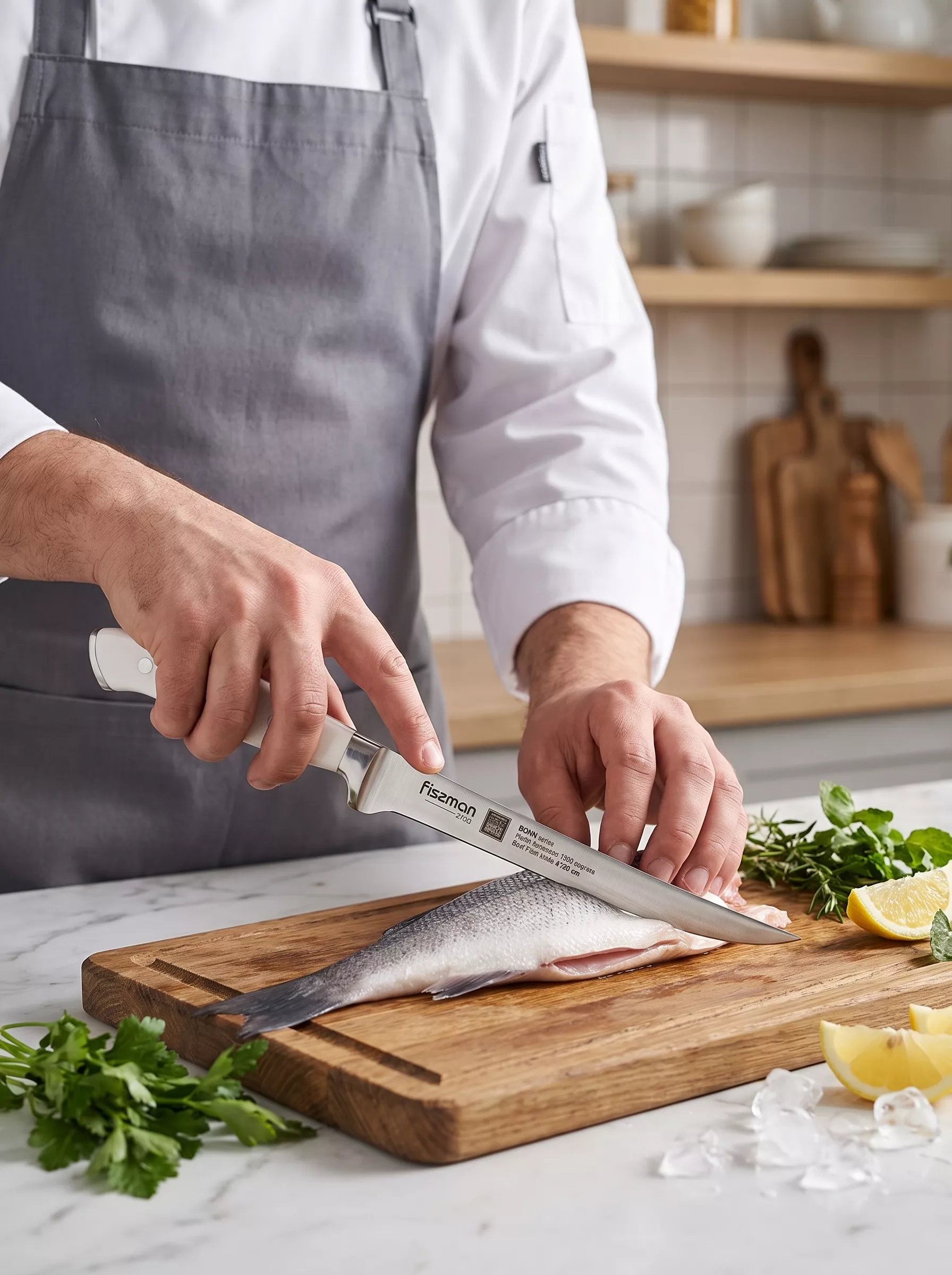 Fissman Bonn Nóż kuchenny do filetowania 20 cm