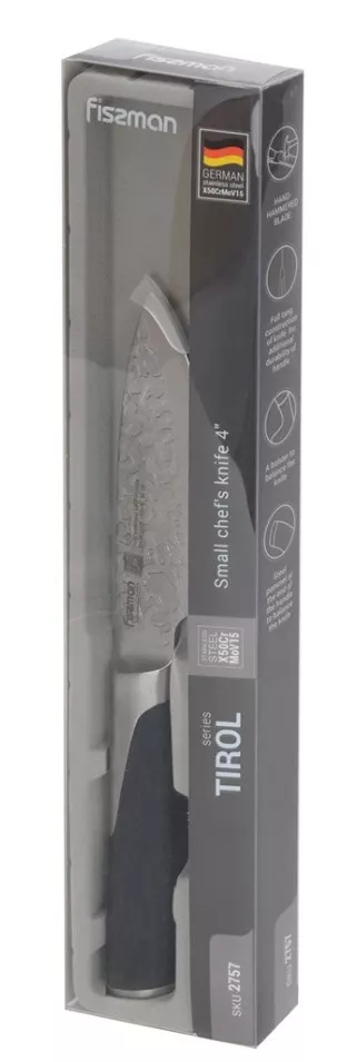 Fissman Tirol mały nóż szefa kuchni10cm 55hrc