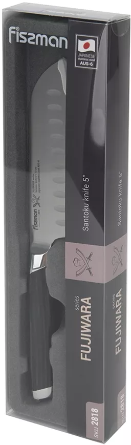 Fissman Fujiwara Nóż Kuchenny Małe Santoku 13 cm
