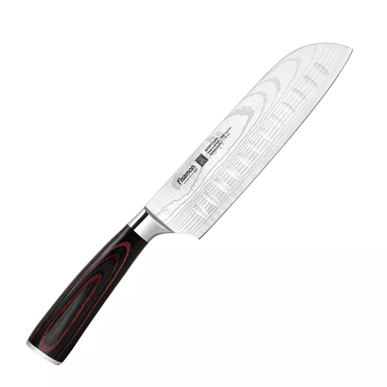 Fissman Ragnitz Nóż Kuchenny Santoku 18 cm - Stal X50Cr15MoV