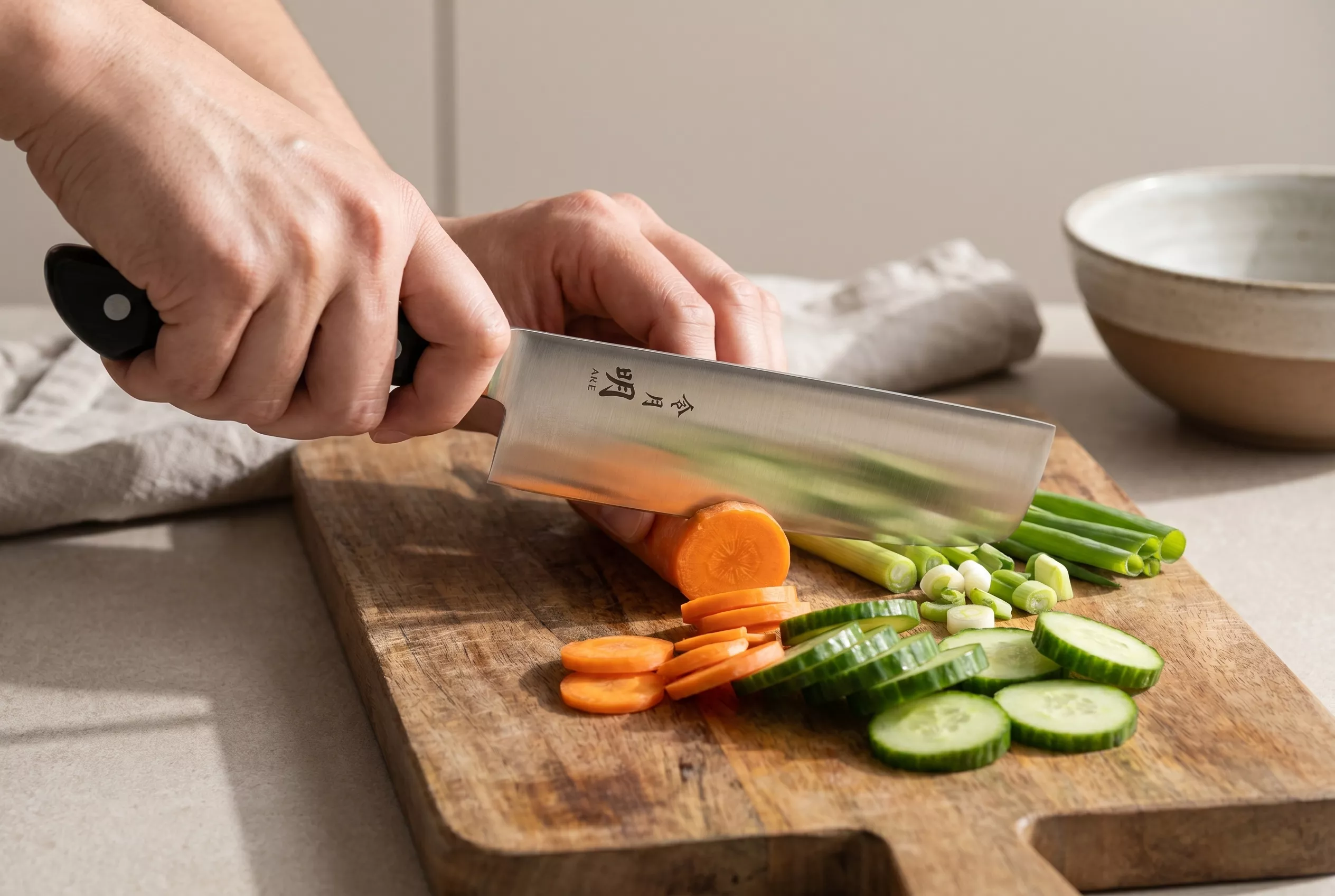 Fuji Cutlery Akira Reigetsu Nóż Nakiri 16 cm FC-0122