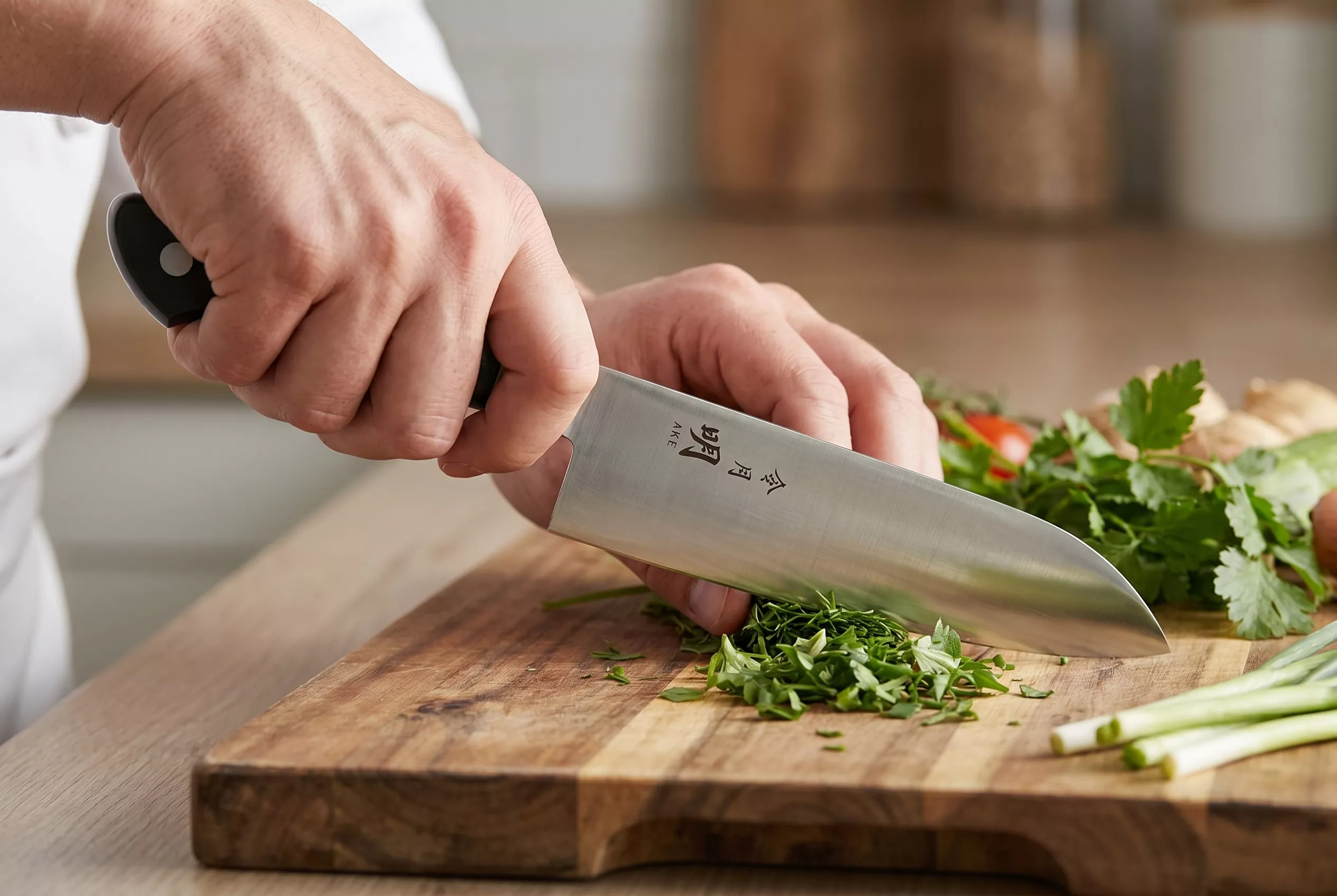 Fuji Cutlery Akira Reigetsu Nóż Santoku 16,5 cm