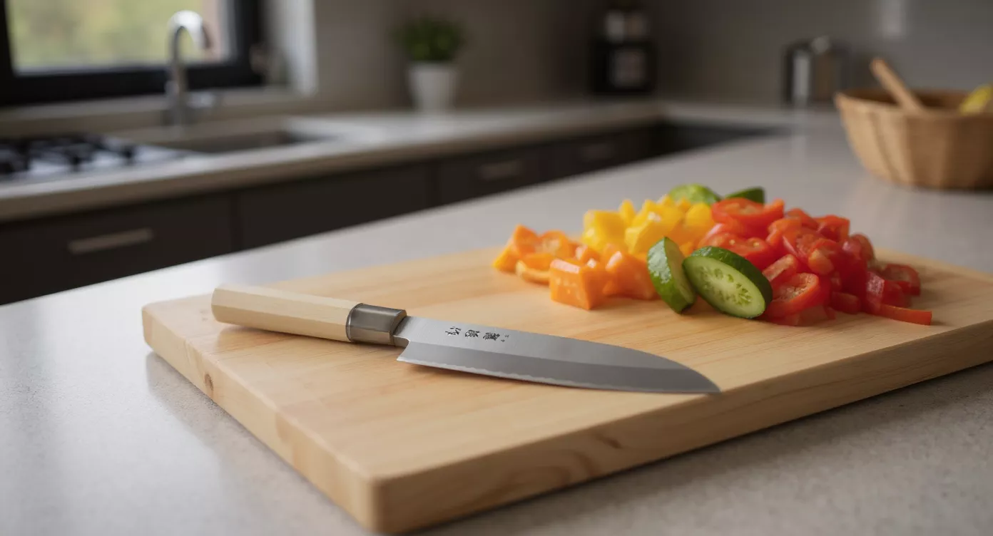 Nóż kuchenny santoku Fuji Cutlery RyuToku 30cm