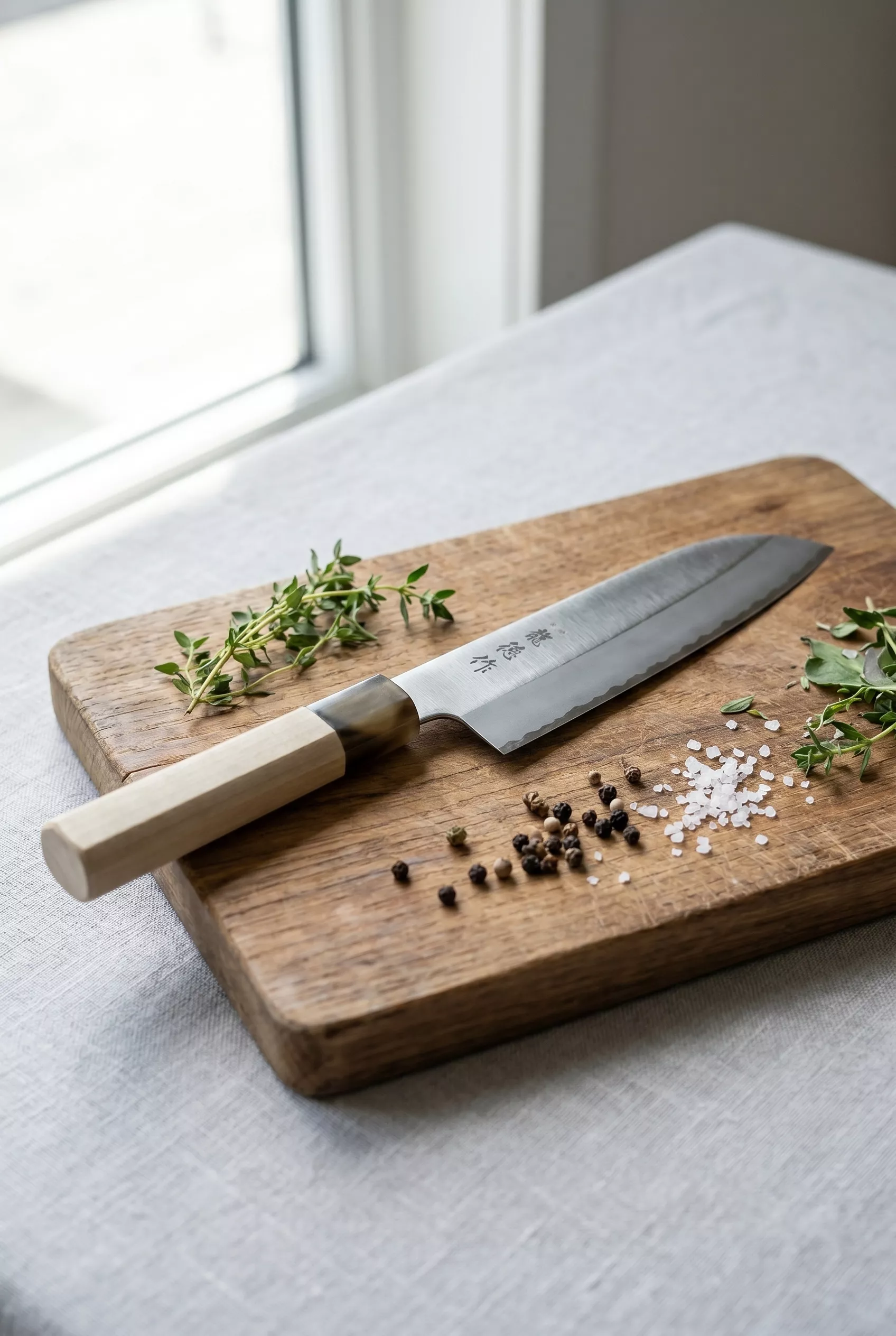 Nóż kuchenny Santoku Fuji Cutlery RyuToku FC-579 16.5 cm