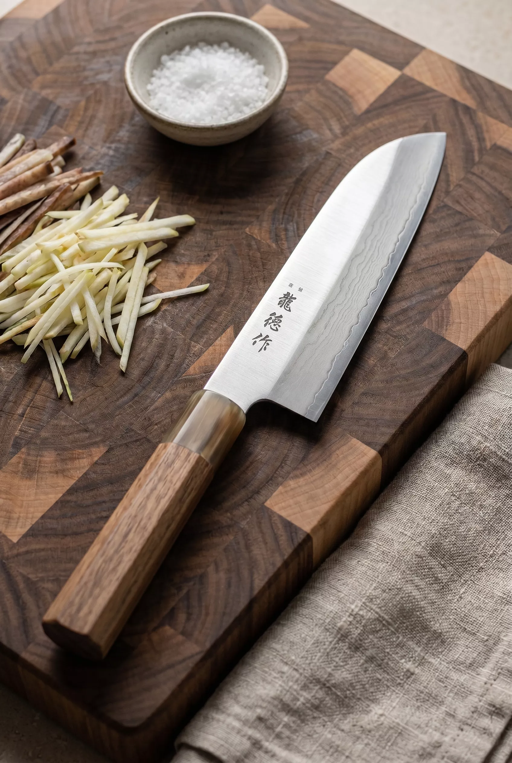 Nóż kuchenny Santoku Fuji Cutlery RyuToku FC-579 16.5 cm