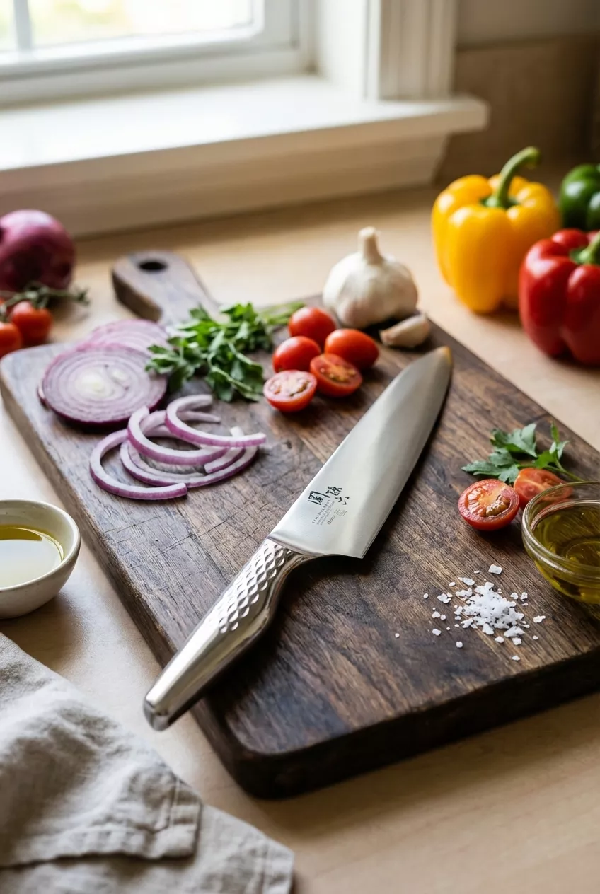 Nóż szefa kuchni KAI Seki Magoroku Shoso 21 cm AB5159