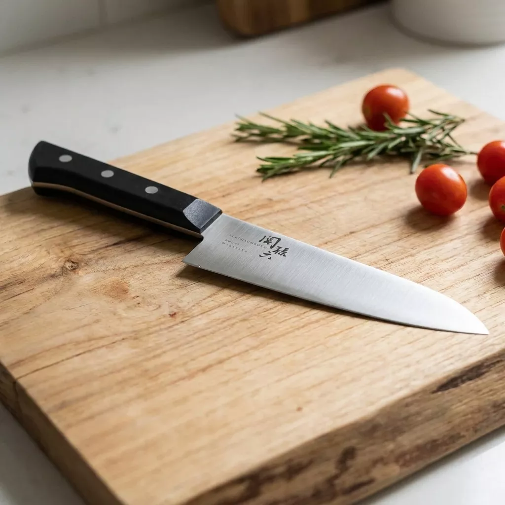 KAI Seki Magoroku Wakatake nóż Santoku 16,5 cm