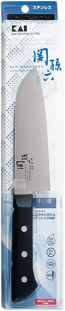 Kai Seki Magoroku Wakatake Mały Nóż Santoku 14,5 cm