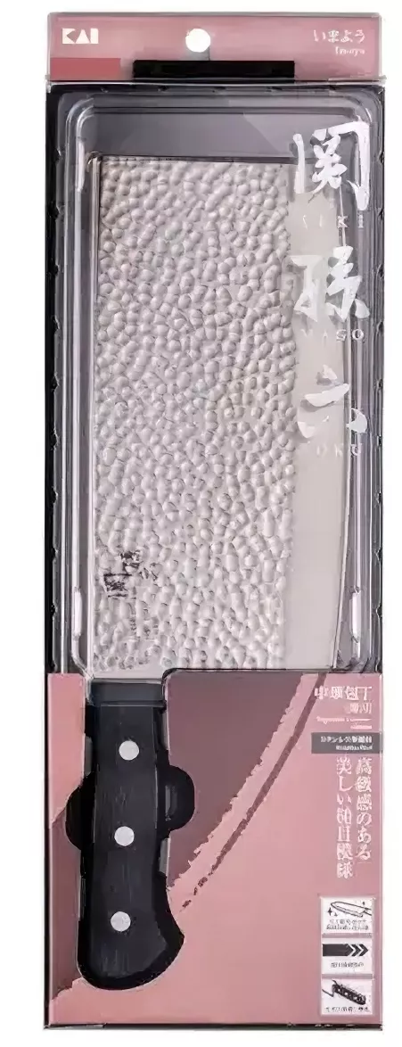 KAI Seki Magoroku Imayo - Japoński Tasak Kuchenny, Ostrze 18 cm