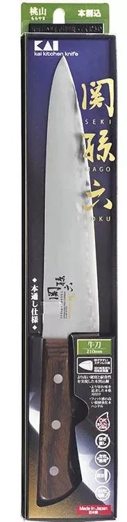 KAI Seki Magoroku Momoyama Nóż Szefa Kuchni 21 cm AE5149