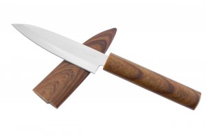 Nóż uniwersalny KAI Seki Magoroku z pochwą 10 cm DH8017