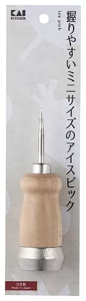 KAI Szpikulec do Lodu z Drewnianą Rękojeścią DH8046, 20 cm