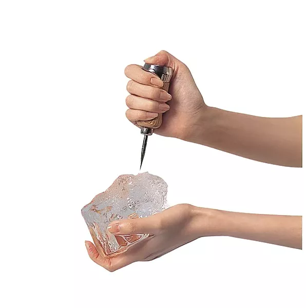 KAI Szpikulec do Lodu z Drewnianą Rękojeścią DH8046, 20 cm