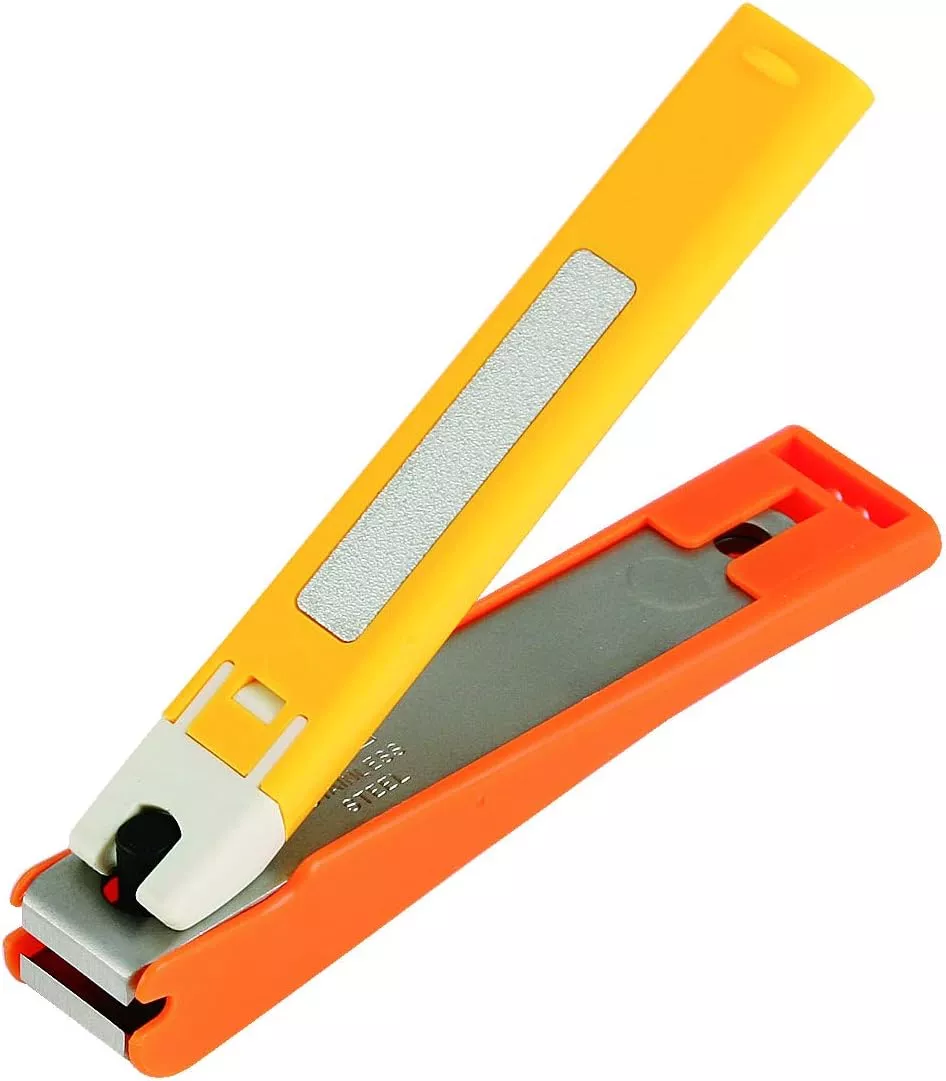 KAI KE0109 Obcinacz do paznokci ze stali nierdzewnej 7,3 cm Pomarańczowy