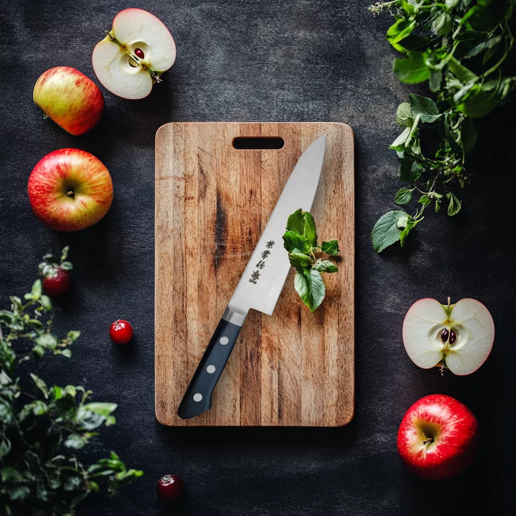 Kanetsune AUS-10 Pro nóż szefa kuchni 21 cm - stal AUS-10A, twardość 6