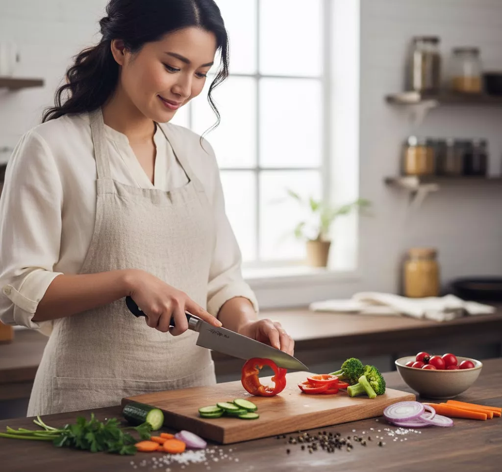 Kanetsune Honsho Kanemasa  Gyutou – Nóż Szefa Kuchni SK-95, 18 cm