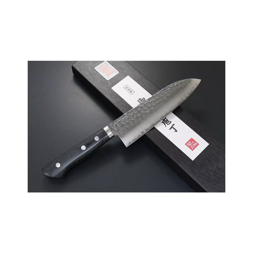 Japoński Nóż Santoku Kanetsune KC-943 VG-1 Tsuchime 16,5 cm