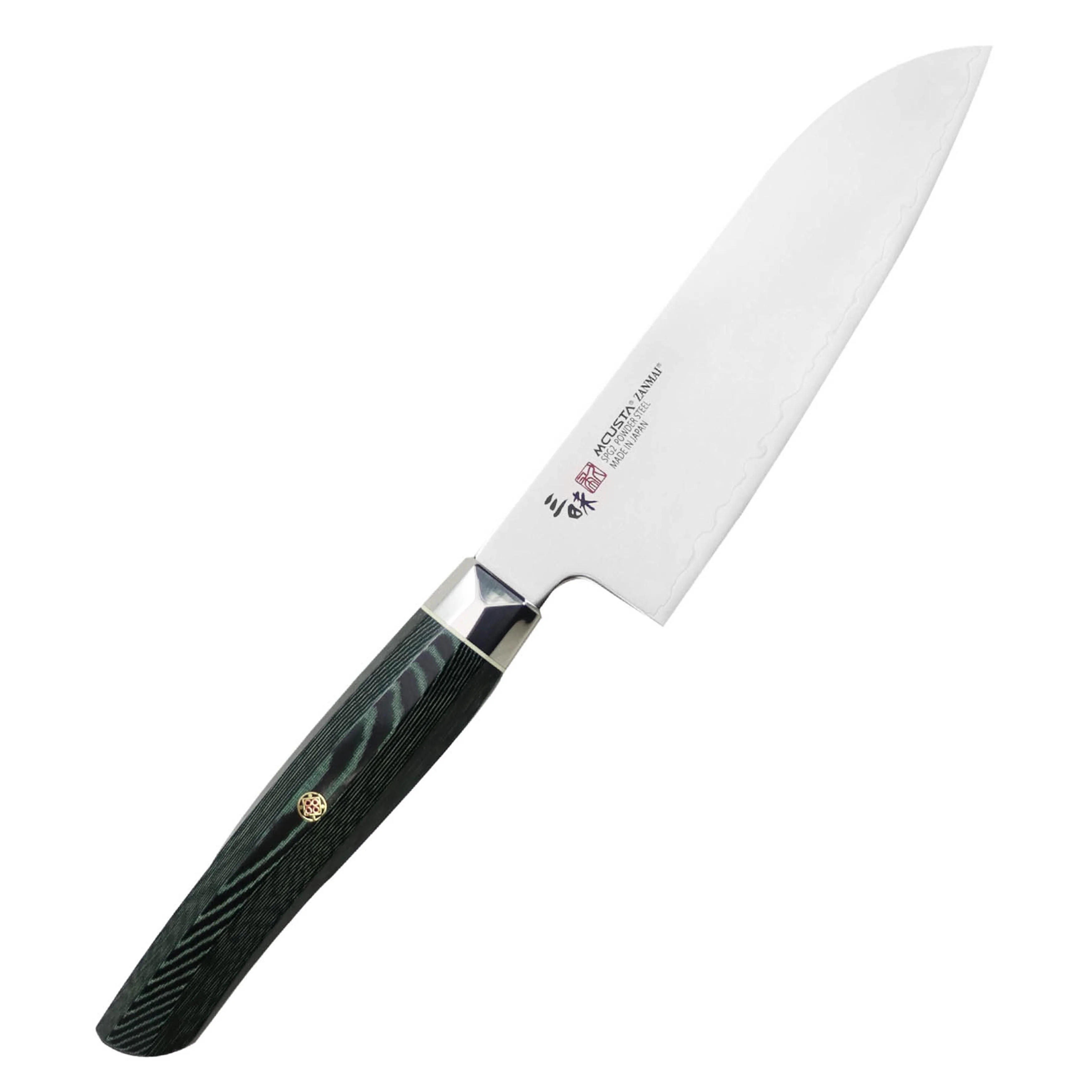 Mcusta Zanmai Green Revolution SPG2 Nóż Ko-Santoku