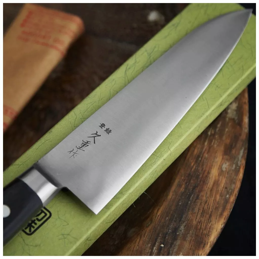 Naniwa Hisashige Gyuto Nóż Kuchenny, ostrze 18 cm, stal węglowa