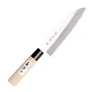 Japoński nóż Santoku Sakai Teiho 16,5 cm - Stal Molibdenowo-Wanadowa