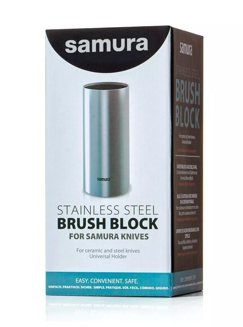 Samura KBM-100 Uniwersalny blok na noże z wkładem szczotkowym 22 cm