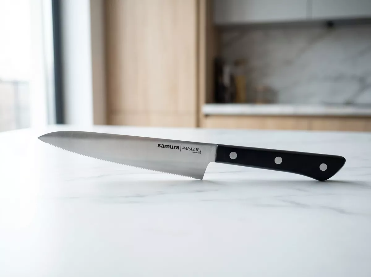 Samura Harakiri Nóż uniwersalny ząbkowany 15 cm SHR-0024B