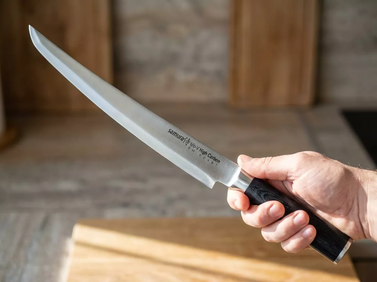 Samura MO-V Slicing Tanto - Nóż do plastrowania 24 cm