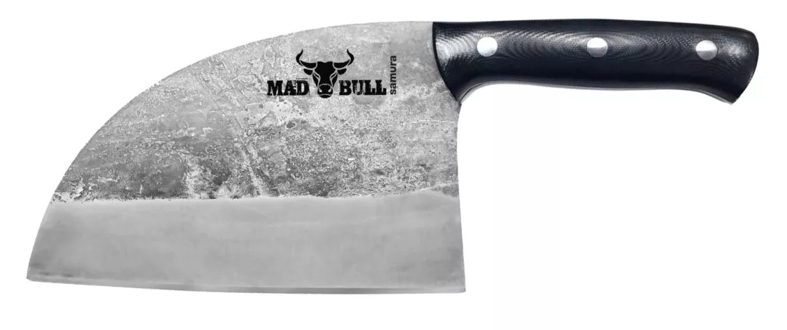 Samura Mad Bull Nóż Kuchenny Serbski 18cm Czarny