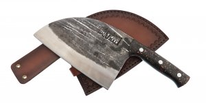 Samura Mad Bull Nóż kuchenny Serbski 18 cm Marble SMB-0040MC