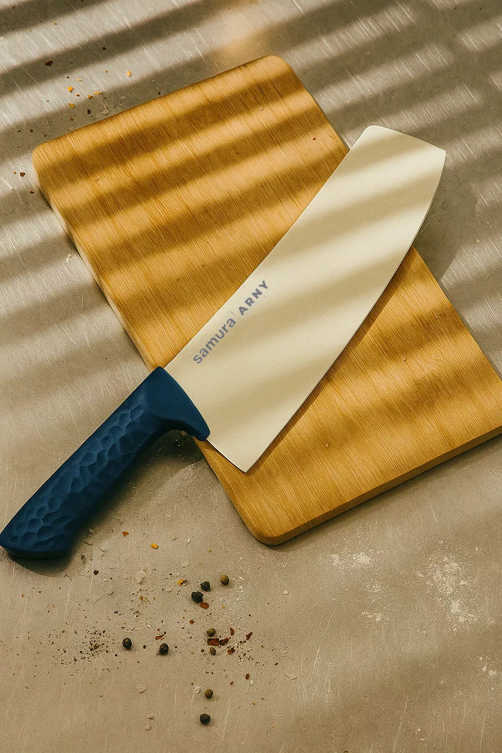 Samura Arny chiński tasak Navy Peony