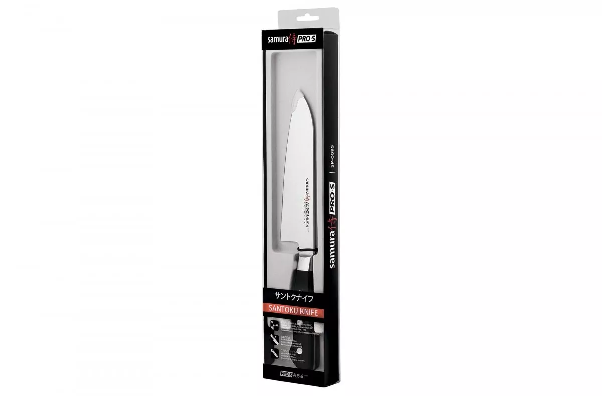 Samura Pro-S Nóż kuchenny Santoku 18 cm AUS-8