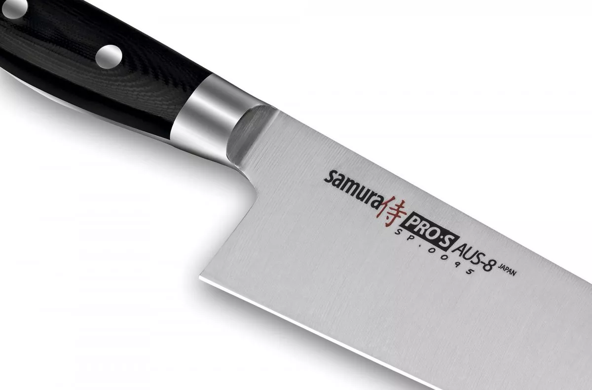 Samura Pro-S Nóż kuchenny Santoku 18 cm AUS-8