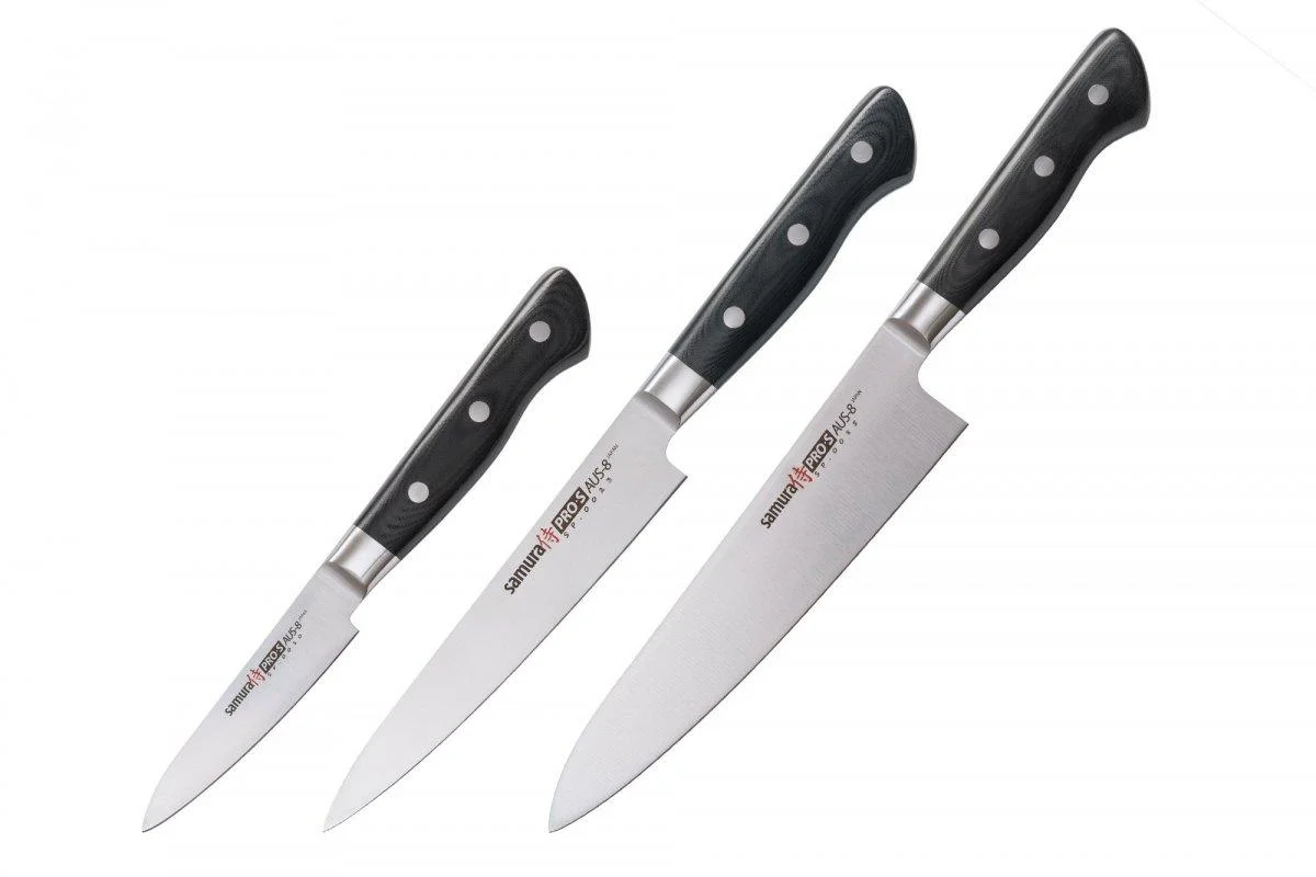 Samura PRO-S zestaw 3 noży SP-0220