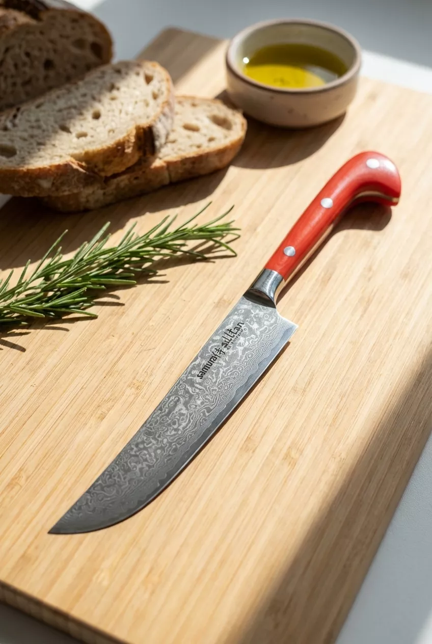 Samura Sultan Nóż Uniwersalny 16,4 cm Czerwony (SU-0085DBR)