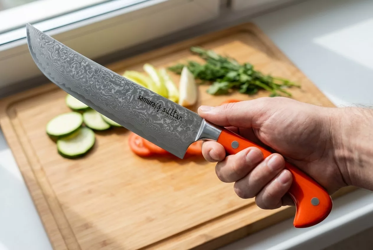 Samura Sultan Nóż Uniwersalny 16,4 cm Czerwony (SU-0085DBR)